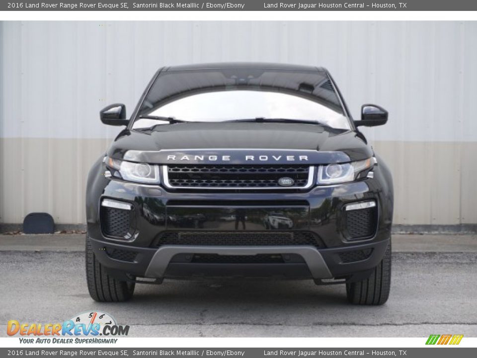 2016 Land Rover Range Rover Evoque SE Santorini Black Metalllic / Ebony/Ebony Photo #2