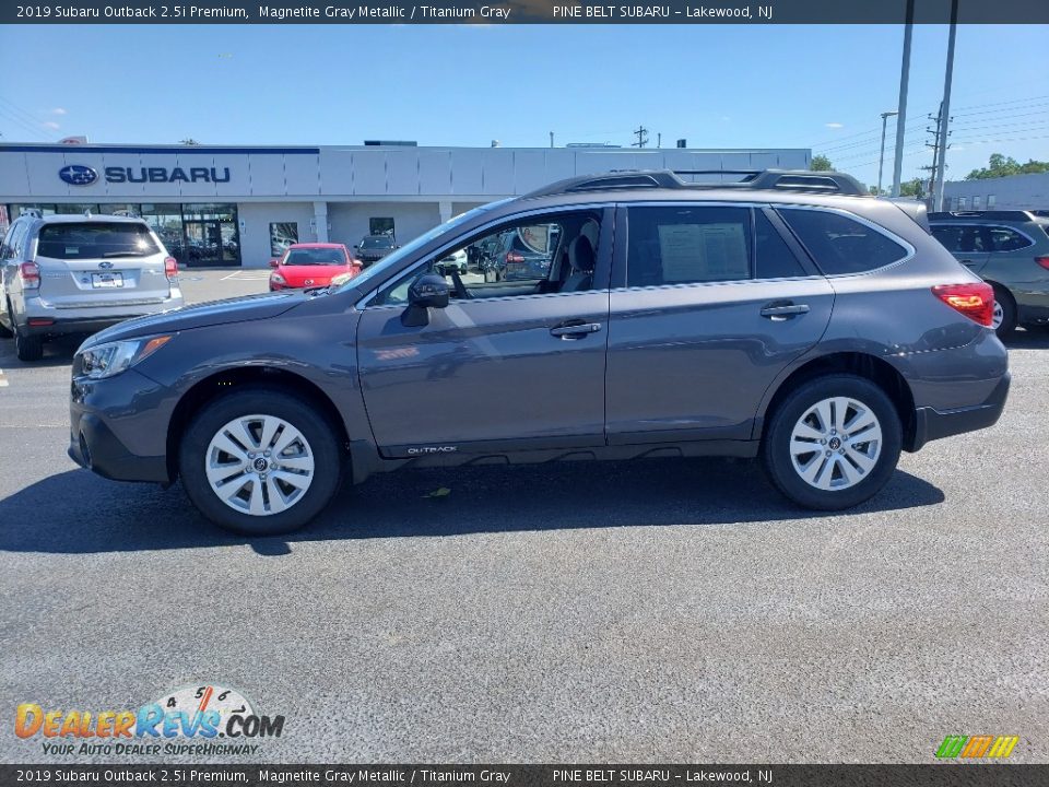 2019 Subaru Outback 2.5i Premium Magnetite Gray Metallic / Titanium Gray Photo #4