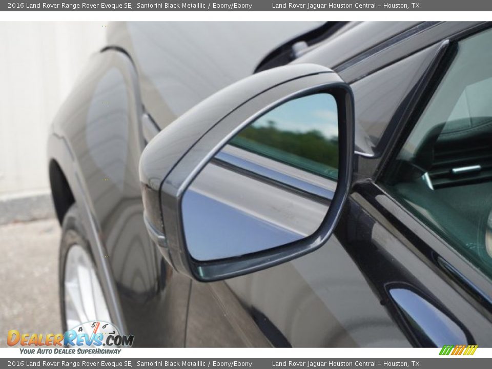 2016 Land Rover Range Rover Evoque SE Santorini Black Metalllic / Ebony/Ebony Photo #11