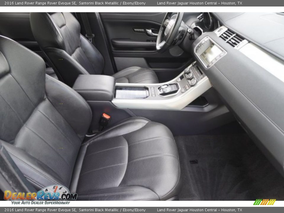 2016 Land Rover Range Rover Evoque SE Santorini Black Metalllic / Ebony/Ebony Photo #14
