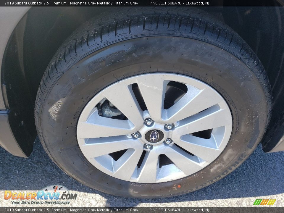 2019 Subaru Outback 2.5i Premium Magnetite Gray Metallic / Titanium Gray Photo #9
