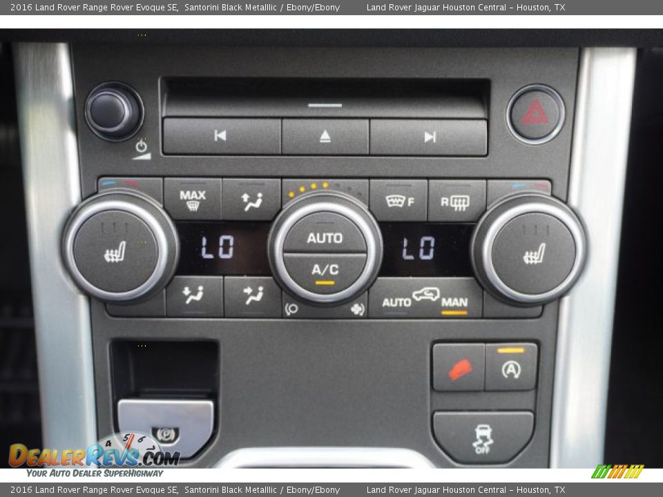 2016 Land Rover Range Rover Evoque SE Santorini Black Metalllic / Ebony/Ebony Photo #19