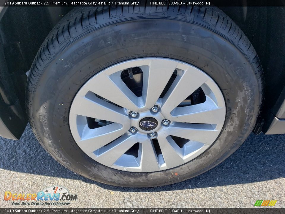 2019 Subaru Outback 2.5i Premium Magnetite Gray Metallic / Titanium Gray Photo #19
