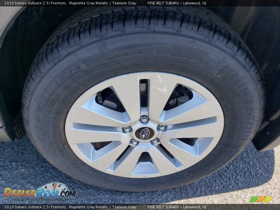 2019 Subaru Outback 2.5i Premium Magnetite Gray Metallic / Titanium Gray Photo #21