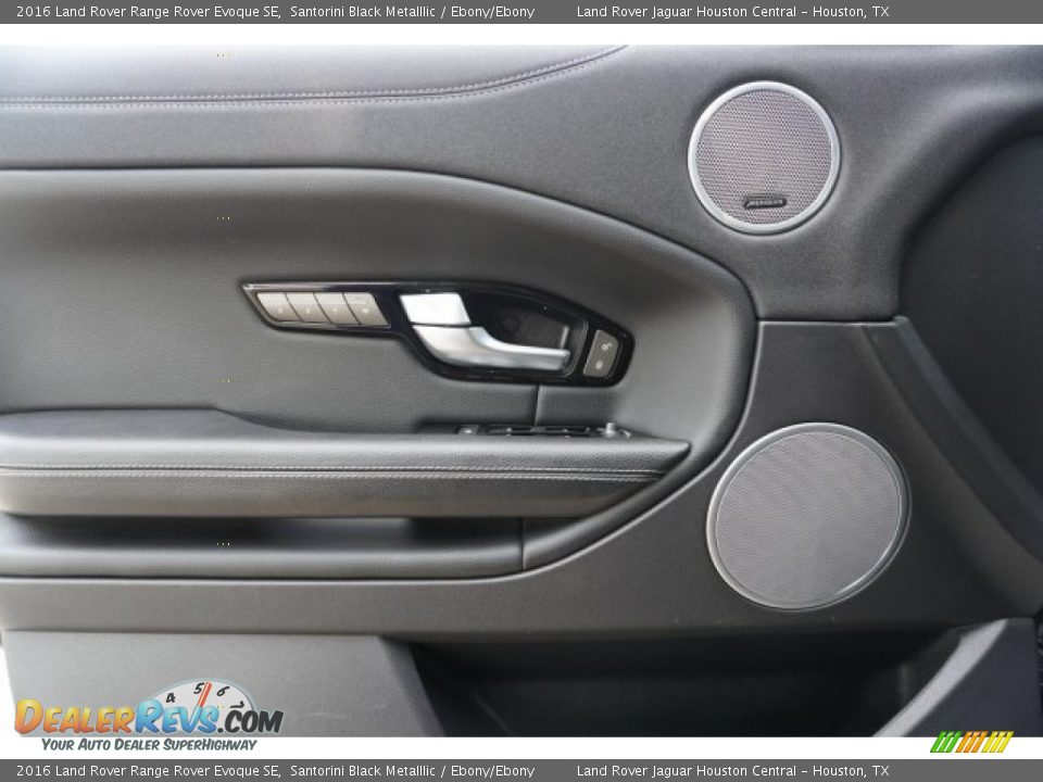 2016 Land Rover Range Rover Evoque SE Santorini Black Metalllic / Ebony/Ebony Photo #27