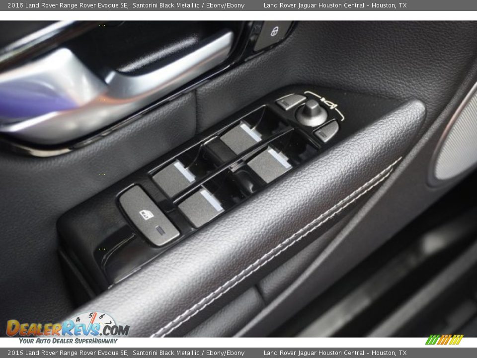 2016 Land Rover Range Rover Evoque SE Santorini Black Metalllic / Ebony/Ebony Photo #28