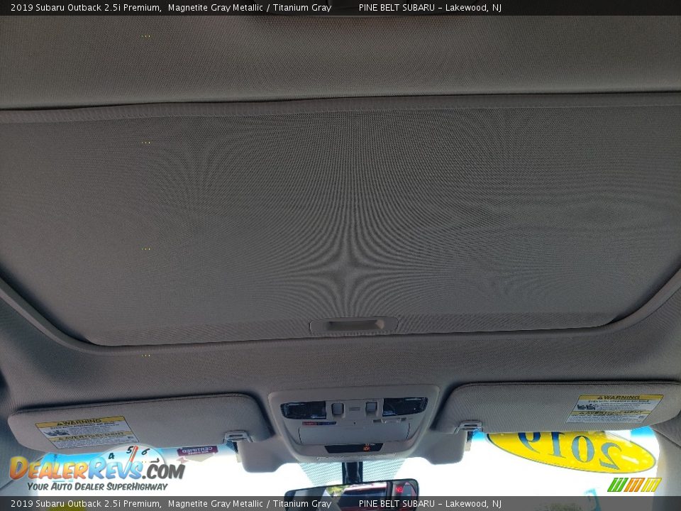 2019 Subaru Outback 2.5i Premium Magnetite Gray Metallic / Titanium Gray Photo #24