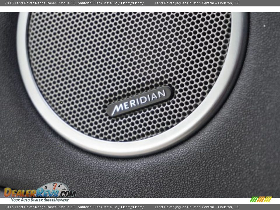 2016 Land Rover Range Rover Evoque SE Santorini Black Metalllic / Ebony/Ebony Photo #29