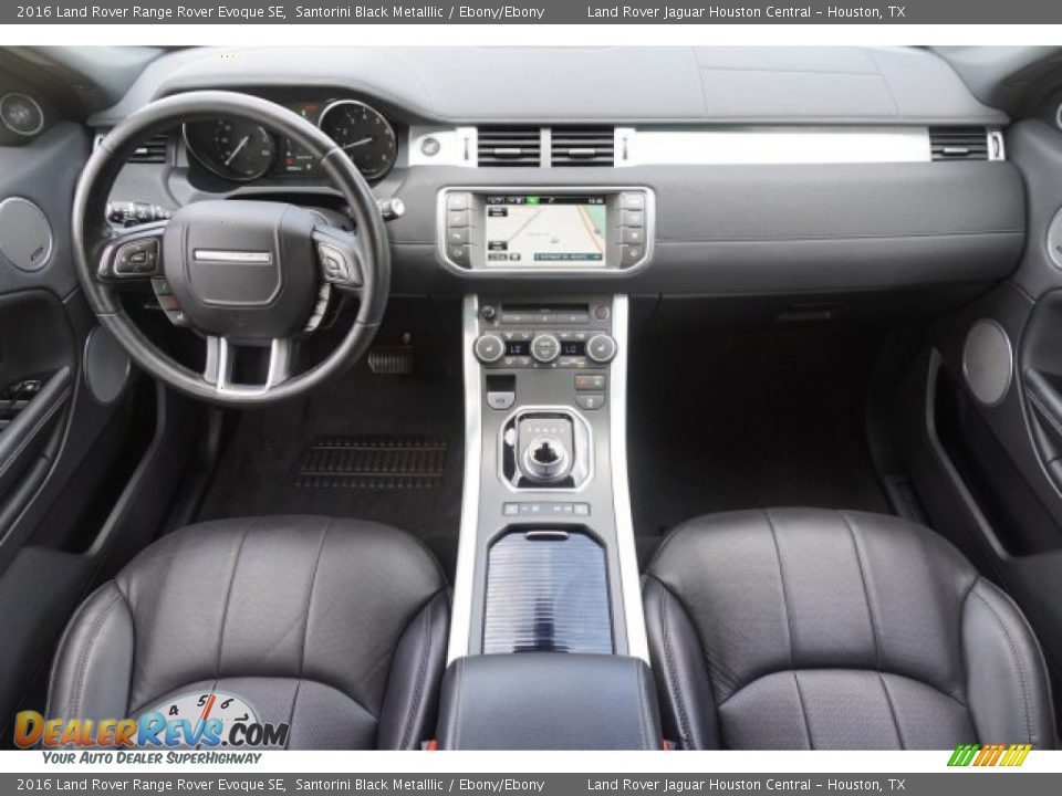 2016 Land Rover Range Rover Evoque SE Santorini Black Metalllic / Ebony/Ebony Photo #32