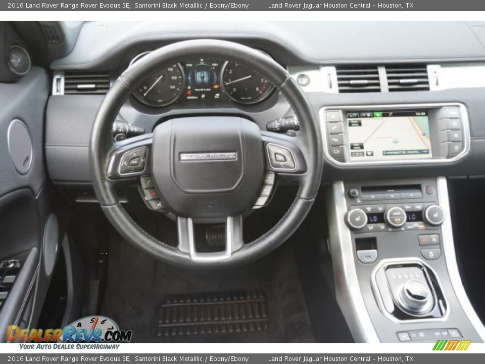 2016 Land Rover Range Rover Evoque SE Santorini Black Metalllic / Ebony/Ebony Photo #33