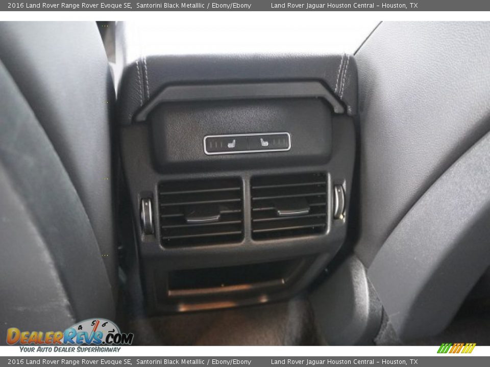 2016 Land Rover Range Rover Evoque SE Santorini Black Metalllic / Ebony/Ebony Photo #34