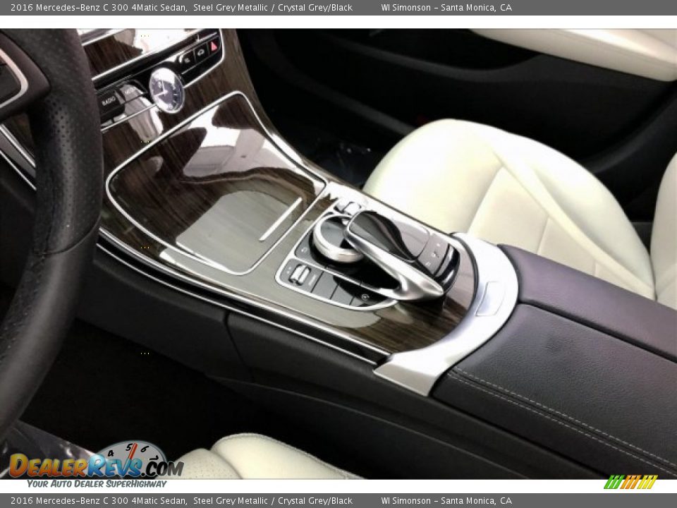 2016 Mercedes-Benz C 300 4Matic Sedan Steel Grey Metallic / Crystal Grey/Black Photo #23