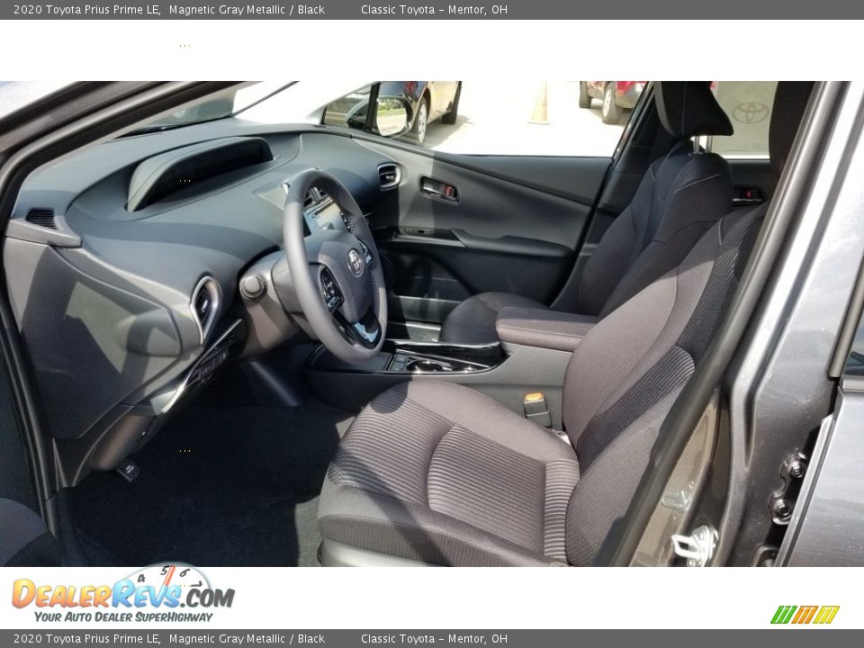 Black Interior - 2020 Toyota Prius Prime LE Photo #2