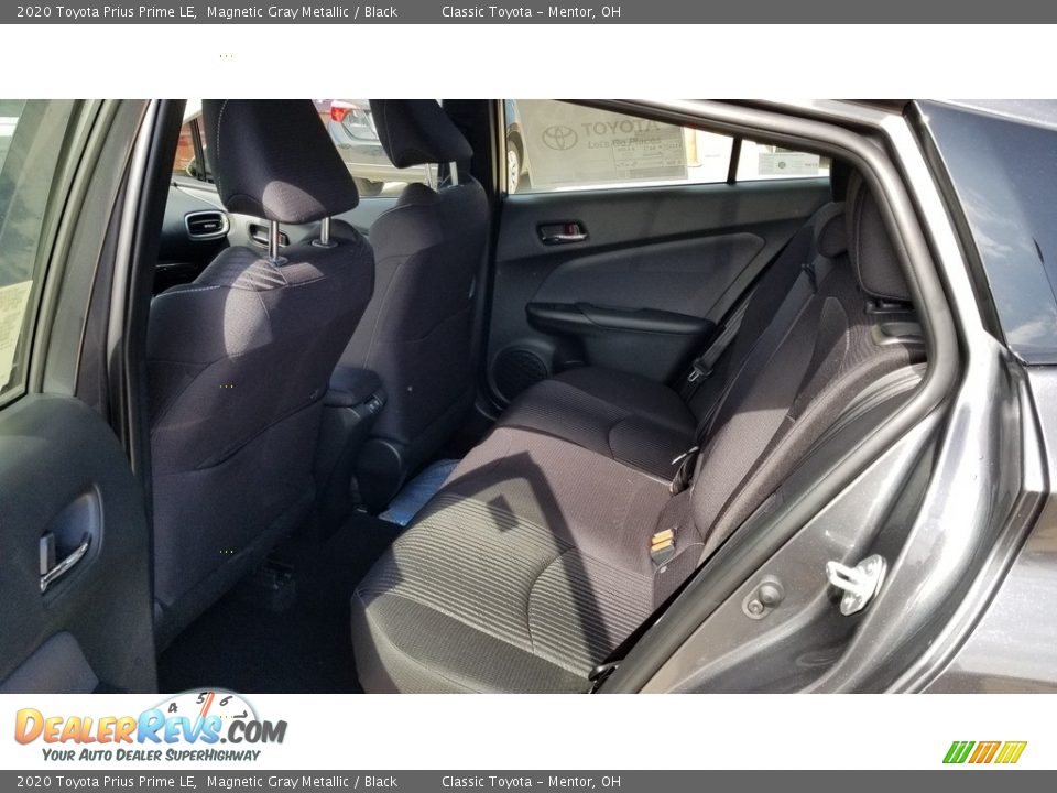 Rear Seat of 2020 Toyota Prius Prime LE Photo #3