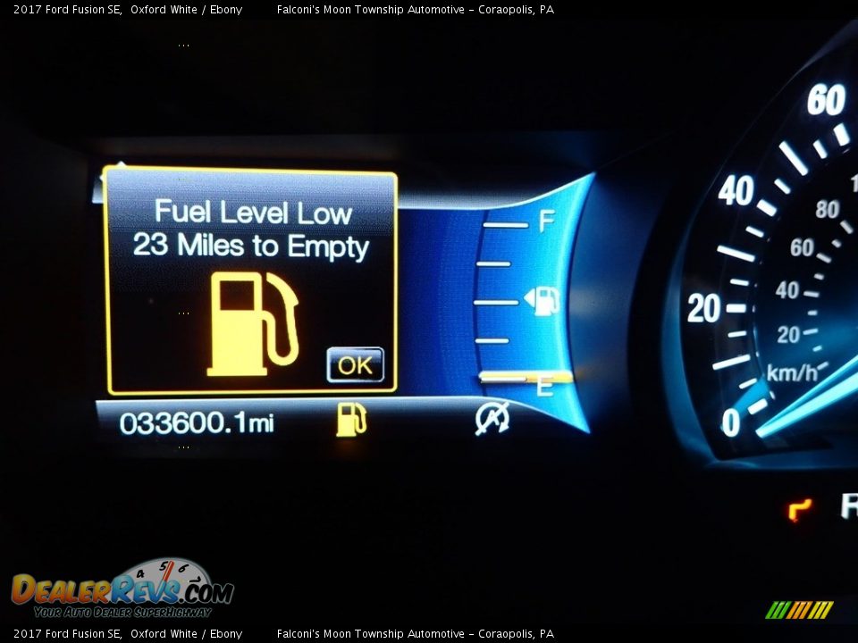 2017 Ford Fusion SE Oxford White / Ebony Photo #24