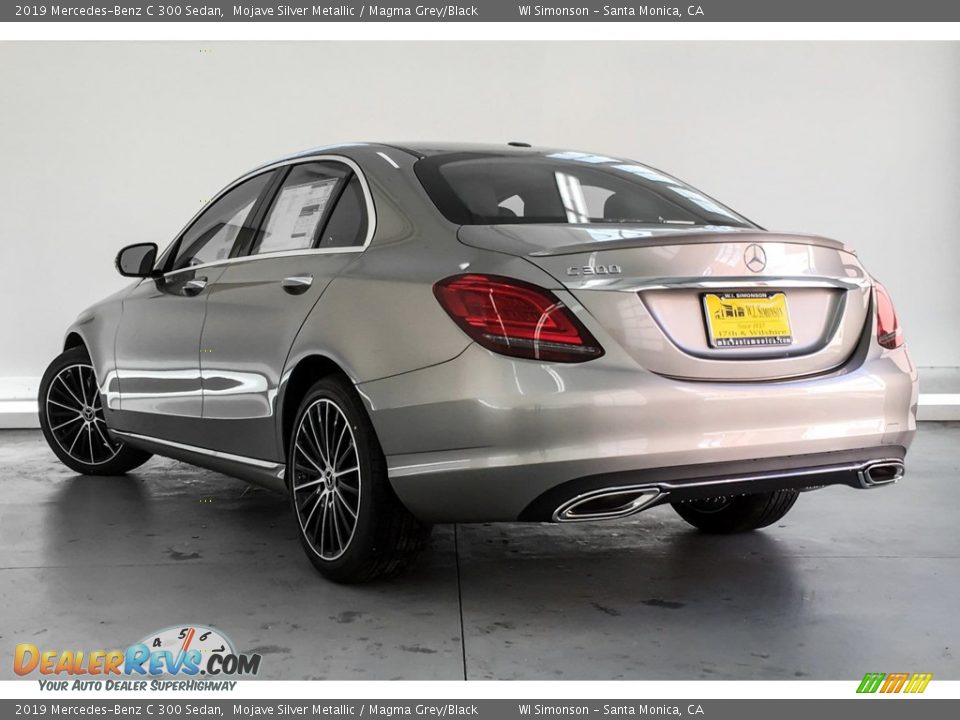 2019 Mercedes-Benz C 300 Sedan Mojave Silver Metallic / Magma Grey/Black Photo #2