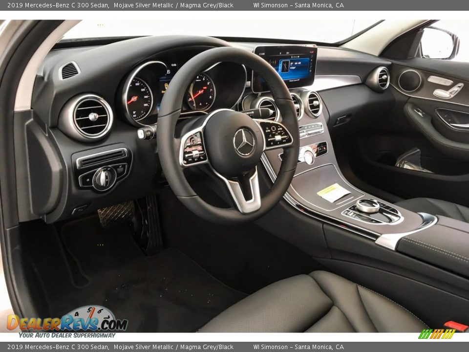 2019 Mercedes-Benz C 300 Sedan Mojave Silver Metallic / Magma Grey/Black Photo #4
