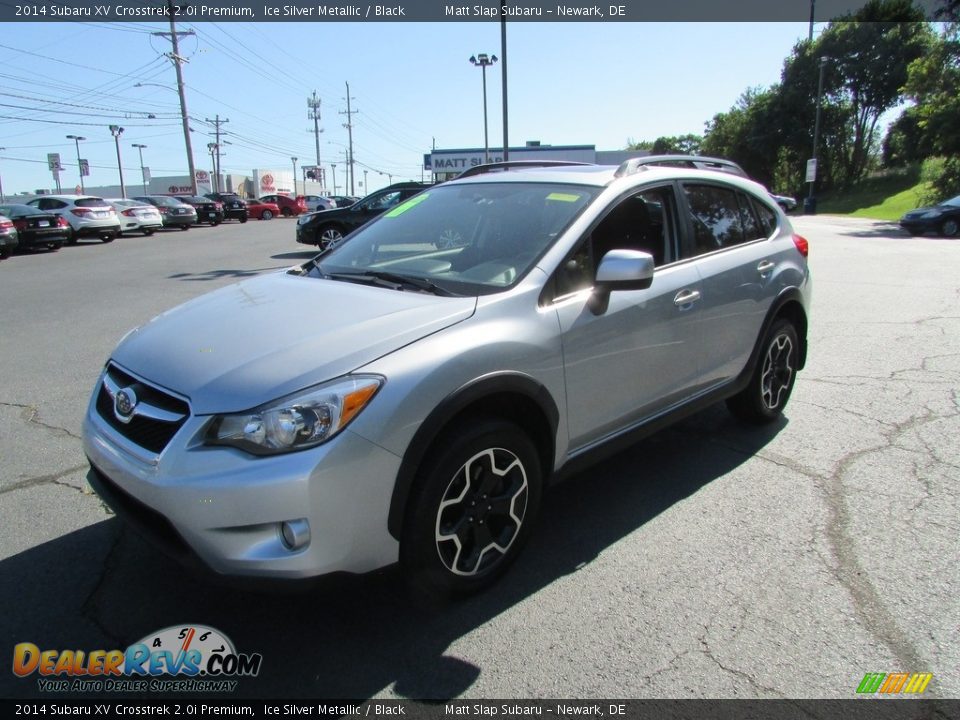 2014 Subaru XV Crosstrek 2.0i Premium Ice Silver Metallic / Black Photo #2