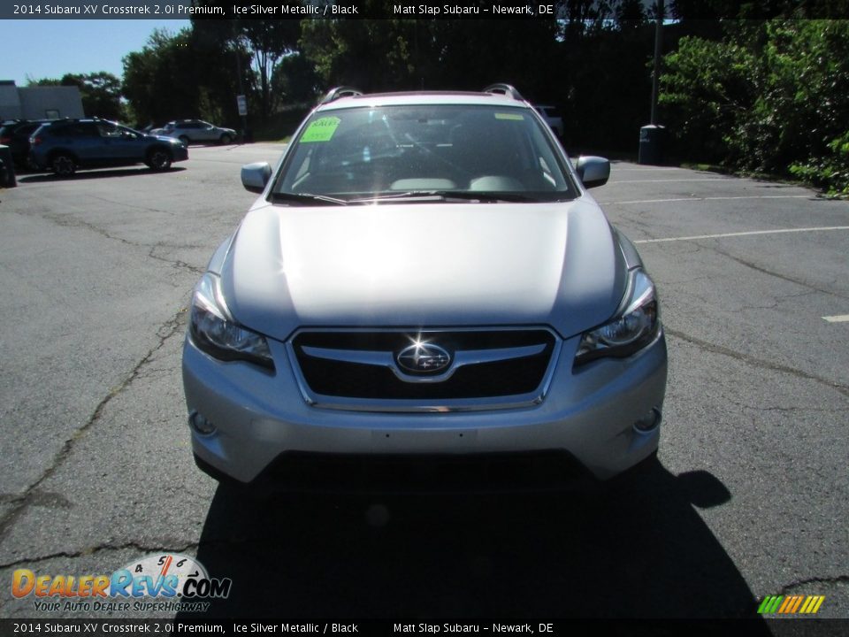 2014 Subaru XV Crosstrek 2.0i Premium Ice Silver Metallic / Black Photo #3