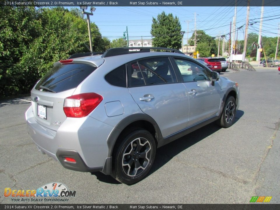 2014 Subaru XV Crosstrek 2.0i Premium Ice Silver Metallic / Black Photo #6