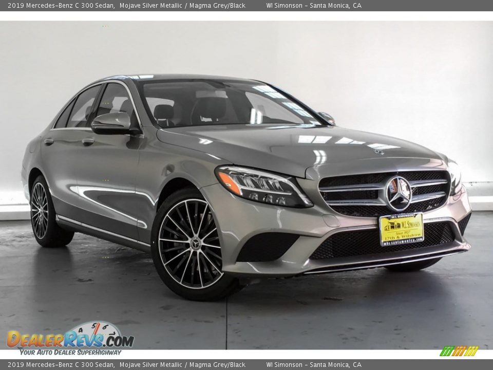 2019 Mercedes-Benz C 300 Sedan Mojave Silver Metallic / Magma Grey/Black Photo #10
