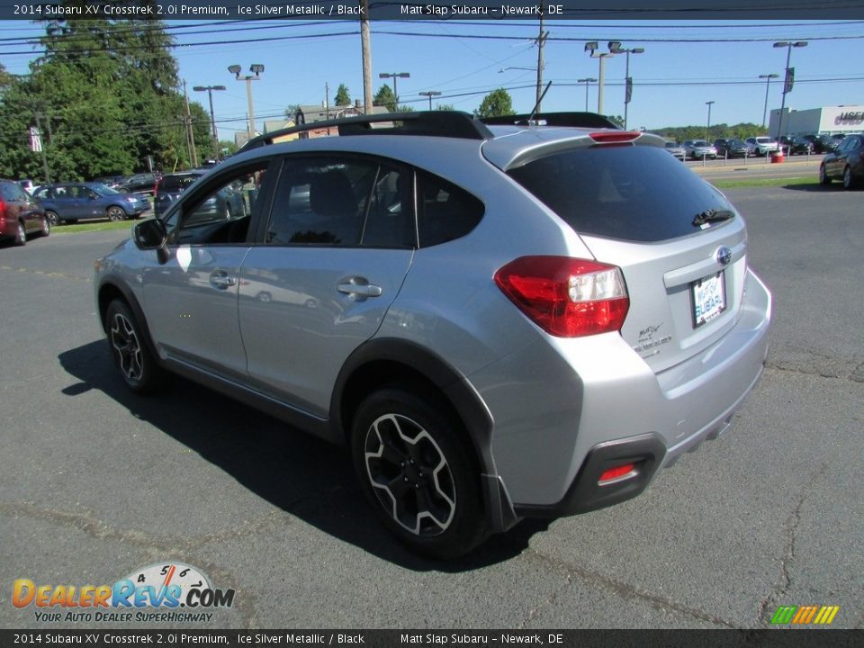 2014 Subaru XV Crosstrek 2.0i Premium Ice Silver Metallic / Black Photo #8