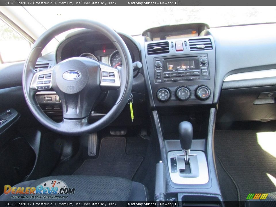 2014 Subaru XV Crosstrek 2.0i Premium Ice Silver Metallic / Black Photo #10