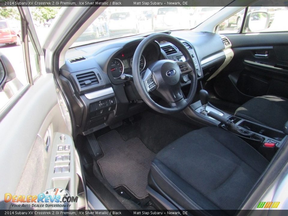 2014 Subaru XV Crosstrek 2.0i Premium Ice Silver Metallic / Black Photo #12