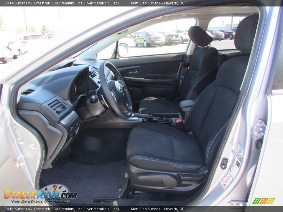 2014 Subaru XV Crosstrek 2.0i Premium Ice Silver Metallic / Black Photo #13