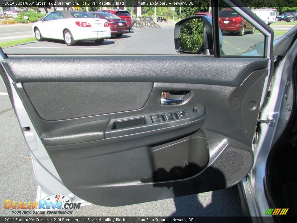 2014 Subaru XV Crosstrek 2.0i Premium Ice Silver Metallic / Black Photo #14