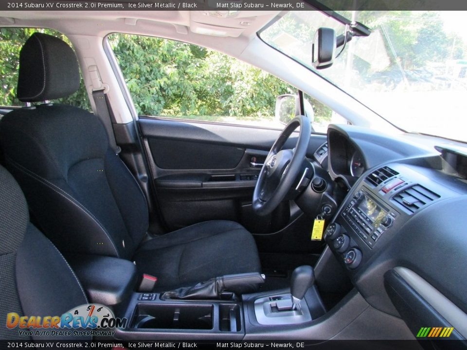 2014 Subaru XV Crosstrek 2.0i Premium Ice Silver Metallic / Black Photo #17