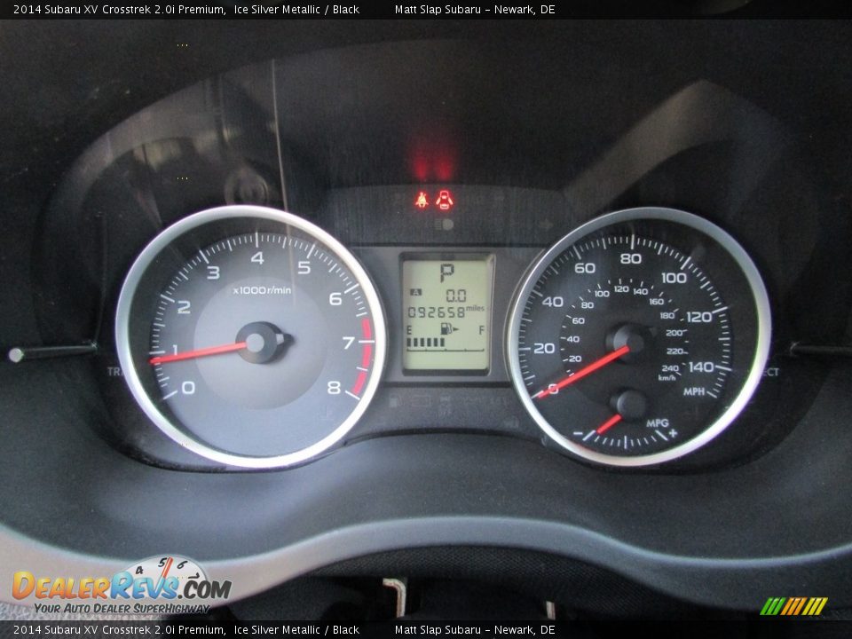 2014 Subaru XV Crosstrek 2.0i Premium Ice Silver Metallic / Black Photo #28