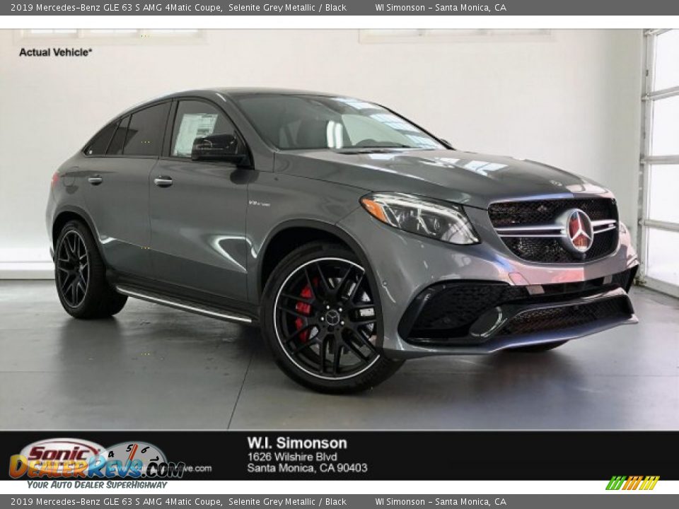 2019 Mercedes-Benz GLE 63 S AMG 4Matic Coupe Selenite Grey Metallic / Black Photo #1