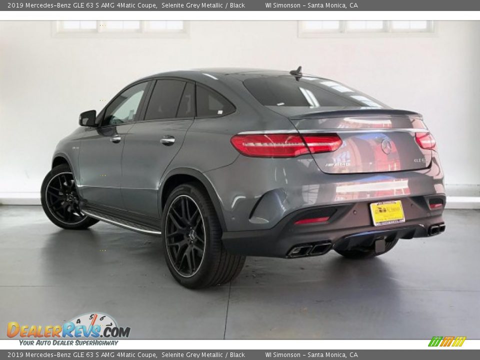 2019 Mercedes-Benz GLE 63 S AMG 4Matic Coupe Selenite Grey Metallic / Black Photo #2