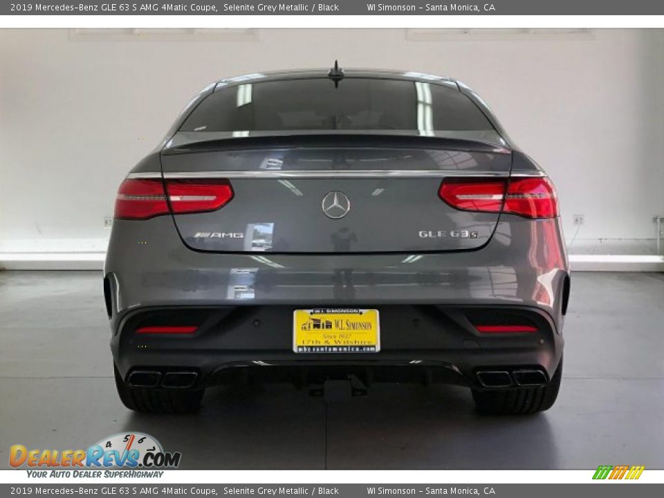 2019 Mercedes-Benz GLE 63 S AMG 4Matic Coupe Selenite Grey Metallic / Black Photo #3