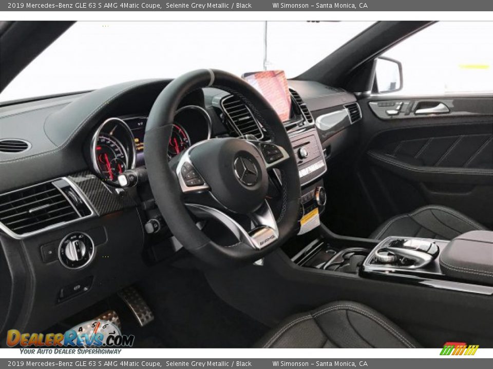 2019 Mercedes-Benz GLE 63 S AMG 4Matic Coupe Selenite Grey Metallic / Black Photo #4