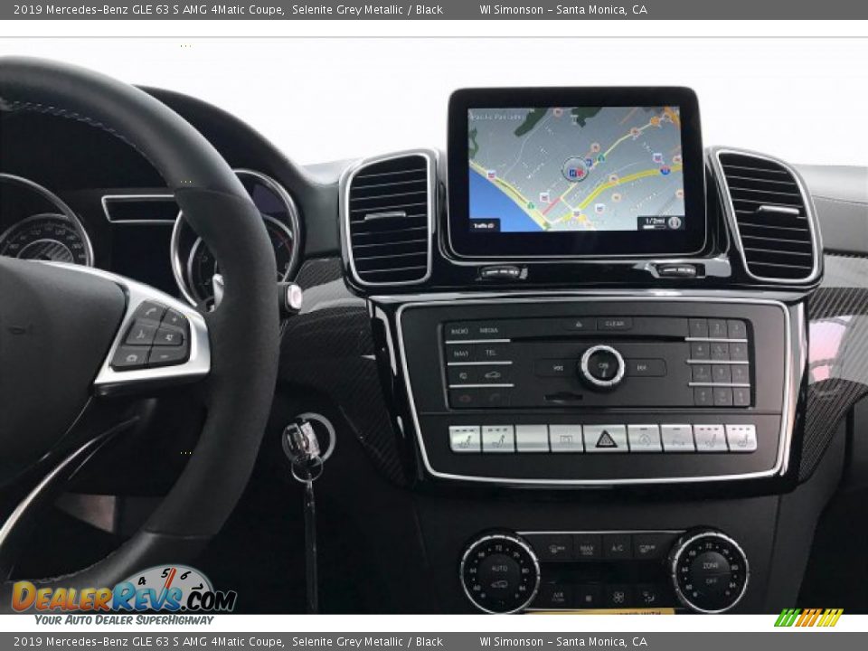 2019 Mercedes-Benz GLE 63 S AMG 4Matic Coupe Selenite Grey Metallic / Black Photo #6