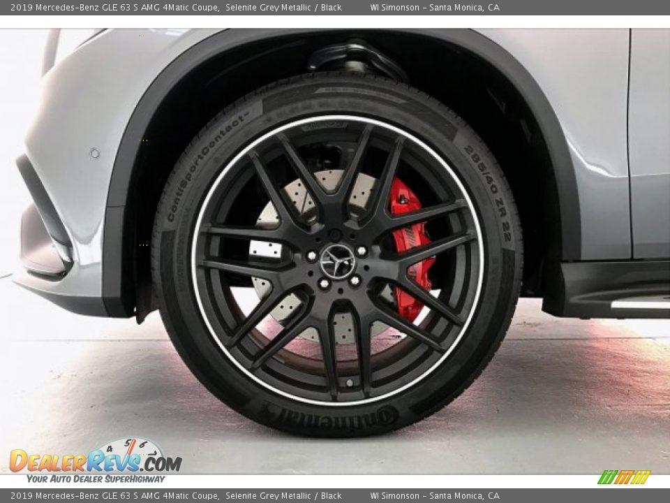 2019 Mercedes-Benz GLE 63 S AMG 4Matic Coupe Selenite Grey Metallic / Black Photo #9
