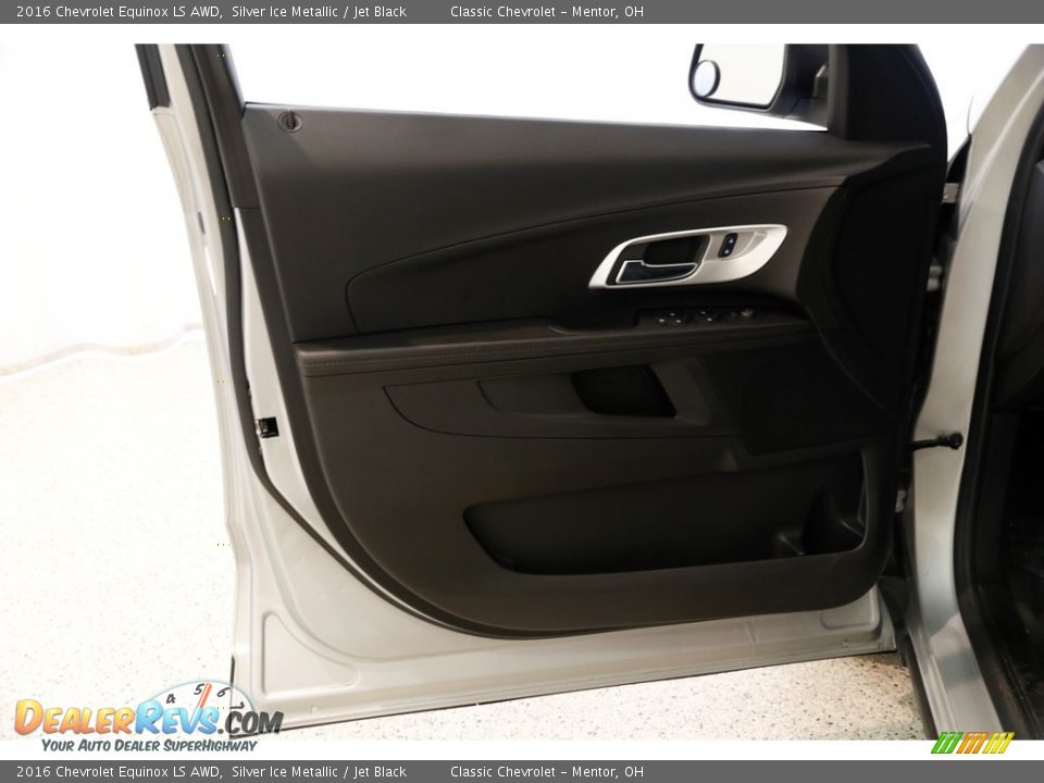2016 Chevrolet Equinox LS AWD Silver Ice Metallic / Jet Black Photo #4