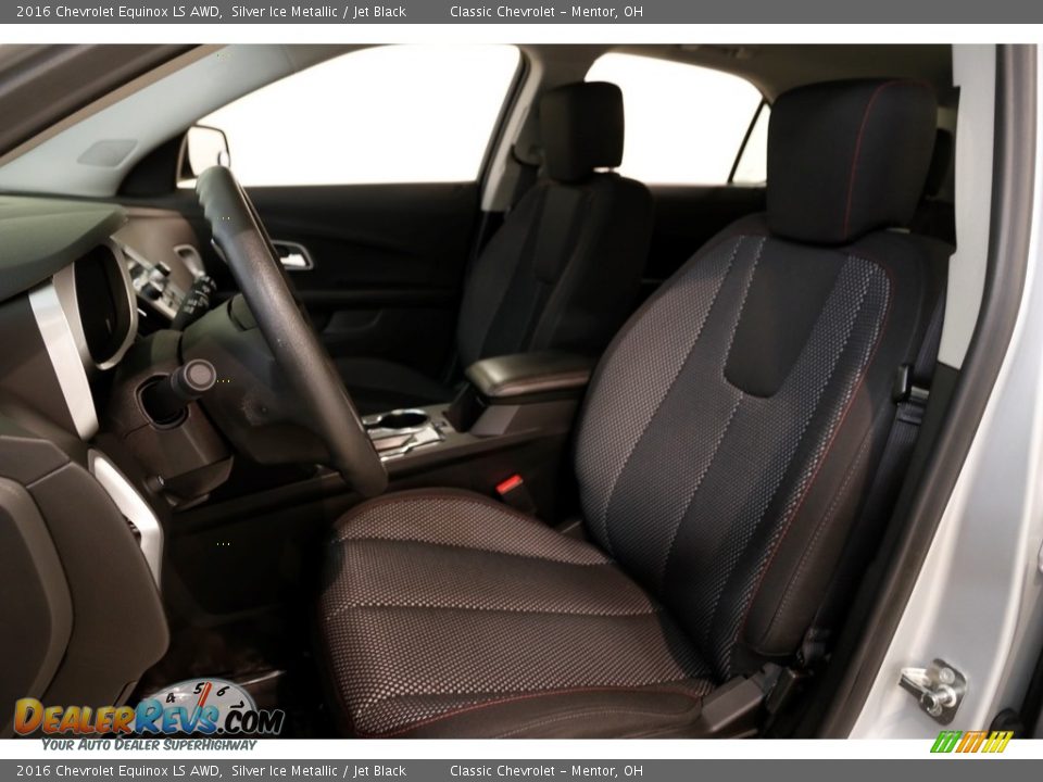 2016 Chevrolet Equinox LS AWD Silver Ice Metallic / Jet Black Photo #5