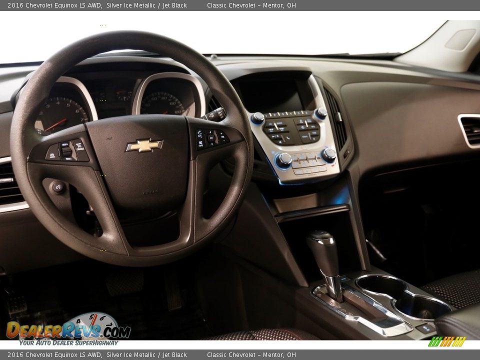 2016 Chevrolet Equinox LS AWD Silver Ice Metallic / Jet Black Photo #6