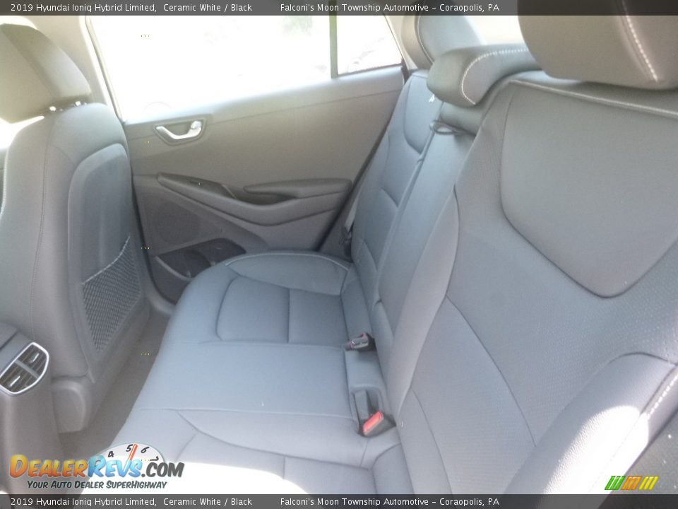 2019 Hyundai Ioniq Hybrid Limited Ceramic White / Black Photo #8