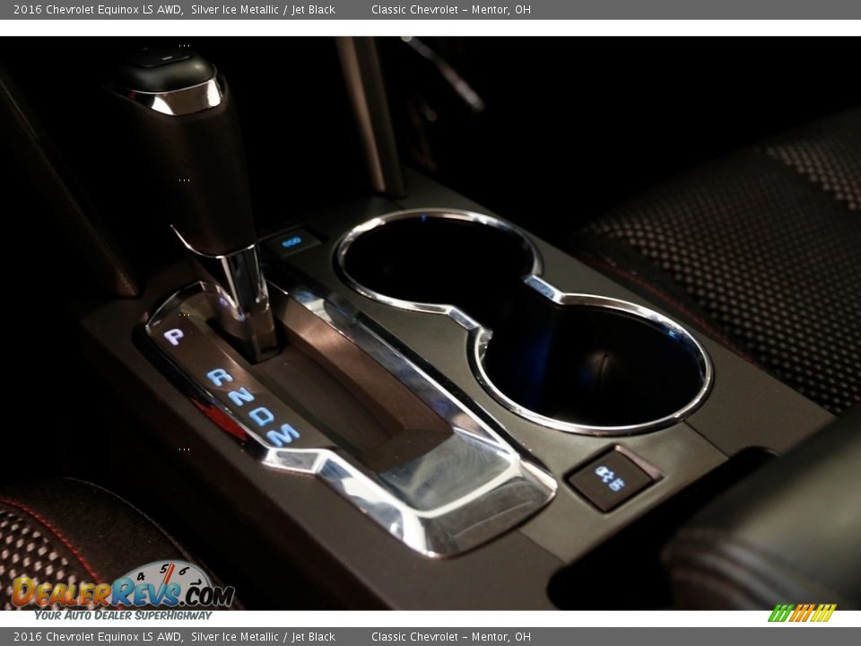 2016 Chevrolet Equinox LS AWD Silver Ice Metallic / Jet Black Photo #15