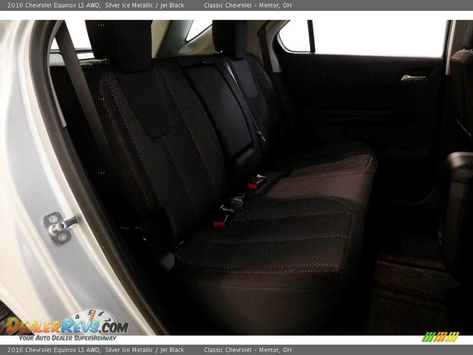 2016 Chevrolet Equinox LS AWD Silver Ice Metallic / Jet Black Photo #16