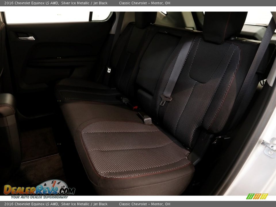 2016 Chevrolet Equinox LS AWD Silver Ice Metallic / Jet Black Photo #17