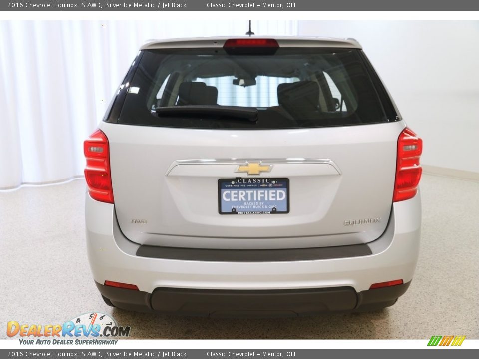 2016 Chevrolet Equinox LS AWD Silver Ice Metallic / Jet Black Photo #18