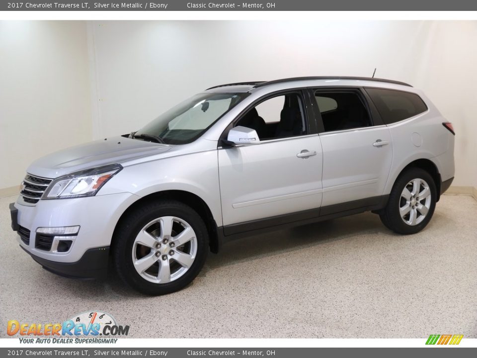 2017 Chevrolet Traverse LT Silver Ice Metallic / Ebony Photo #3