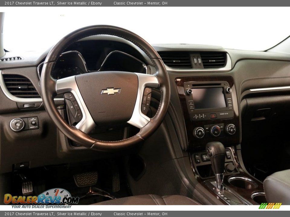 2017 Chevrolet Traverse LT Silver Ice Metallic / Ebony Photo #6
