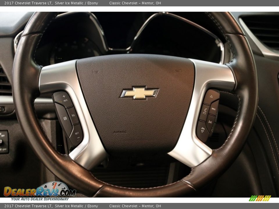 2017 Chevrolet Traverse LT Silver Ice Metallic / Ebony Photo #7