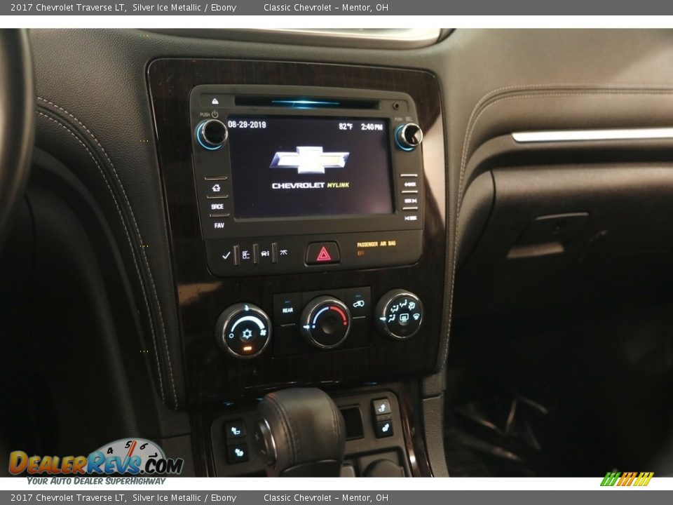 2017 Chevrolet Traverse LT Silver Ice Metallic / Ebony Photo #9